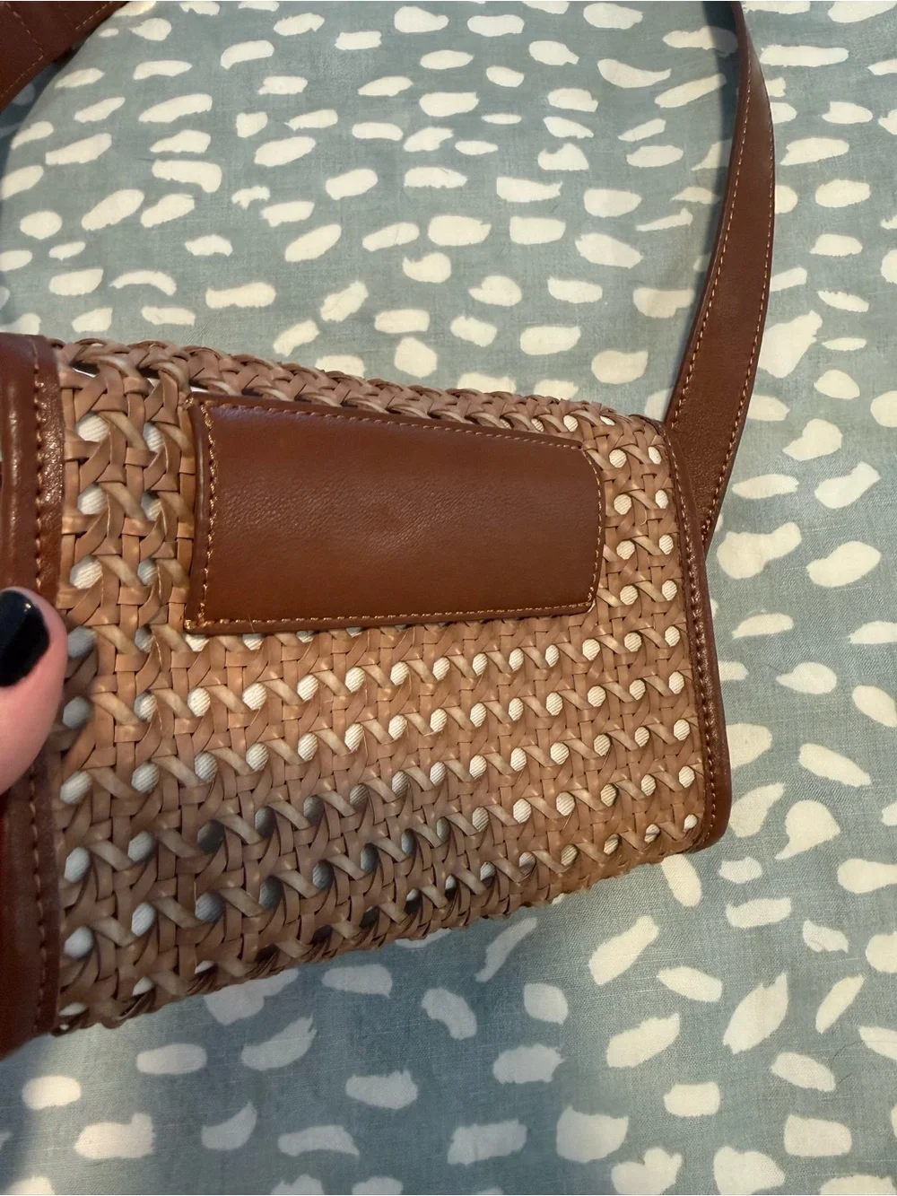 J. Lowery x Byrdie Gold Social Wear woven crossbody